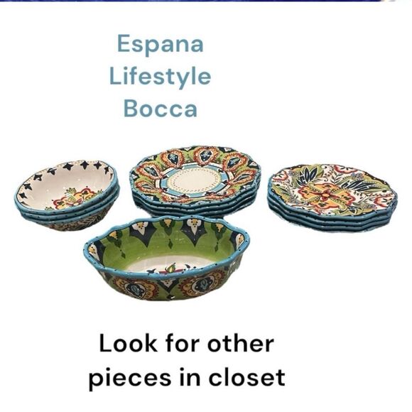 Espana Bocca Lifetstyles Cow Bull serving Plate - Picture 7 of 11